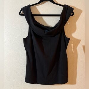 Old Navy Black Ribbed Tank Top